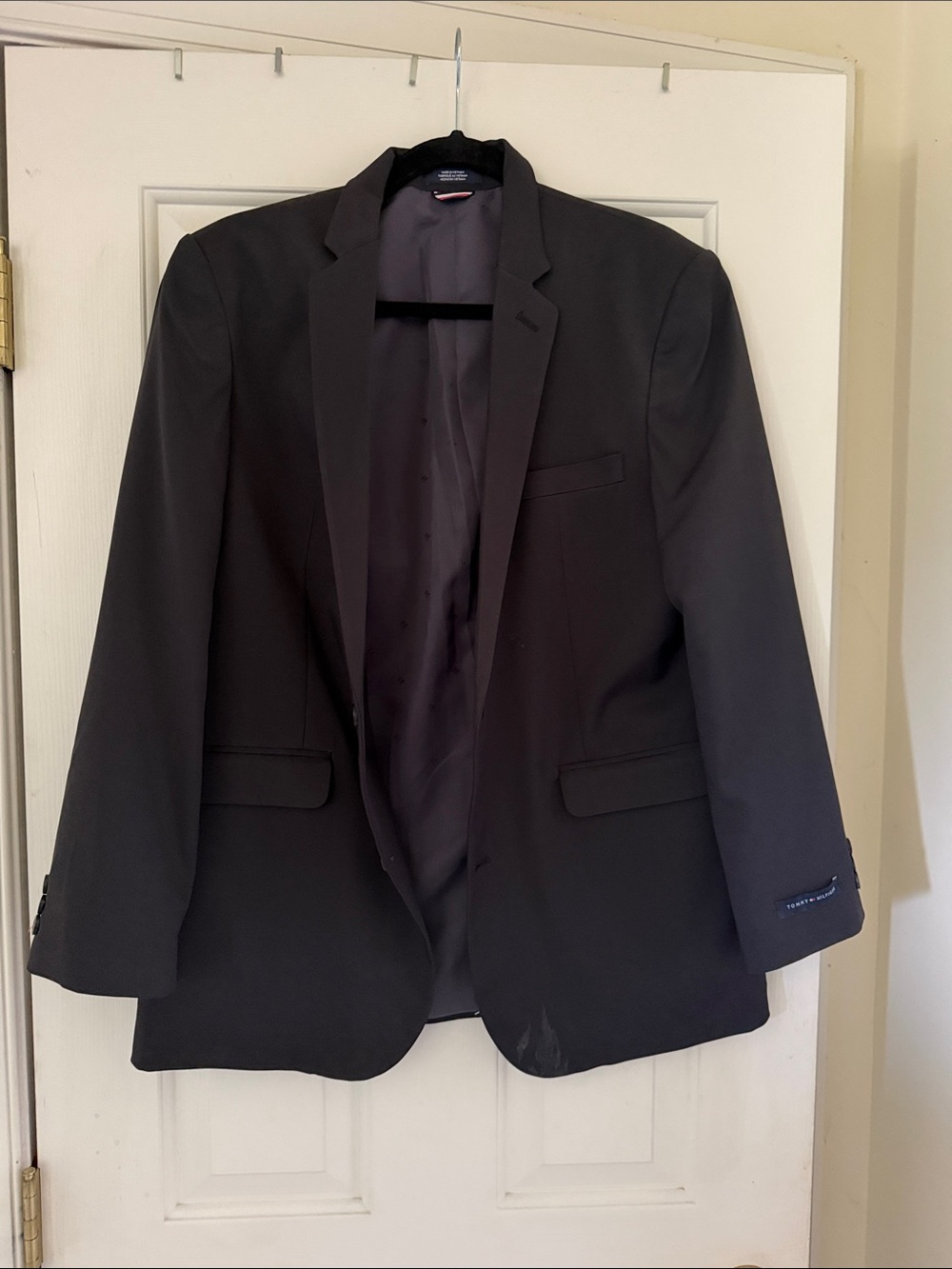 Tommy Hilfiger Boys Black Sport Coat Blazer